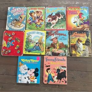 Classic Children's Stories Vintage‎ 50's Lot of 10 Hardback Books